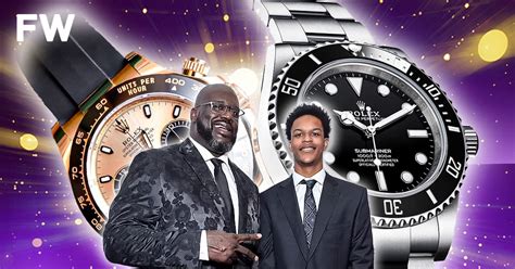 shaq son rolex|Shaq brought his son a $21,000 Rolex. : r/rolex .